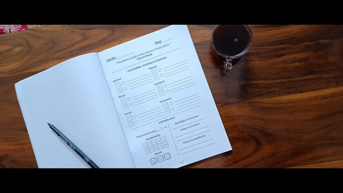 Habit Tracker Journal